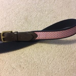 Vineyard vines whale belt.